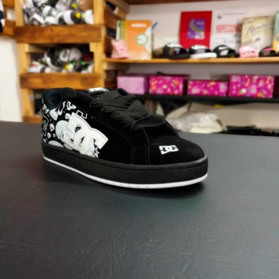 Negro / Blanco - Zapatillas DC Court Graffik SE