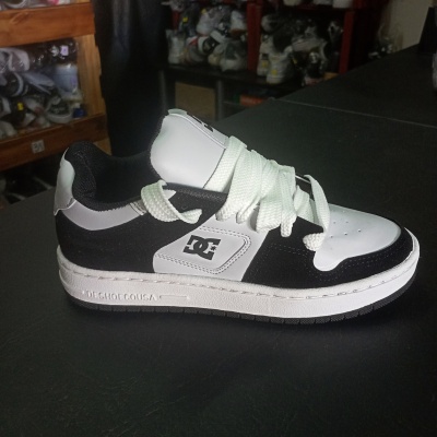 Blanco / Negro - Zapatillas DC Pure