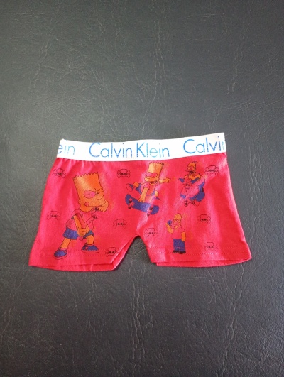 Rojo / Bart - Boxer Calvin Klein Infantil