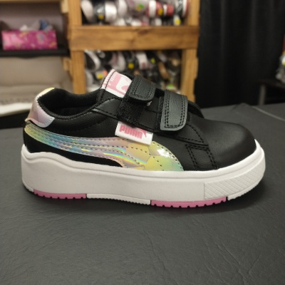 Negro / Turquesa / Abrojos - Zapatillas PUMA Cali Infantiles